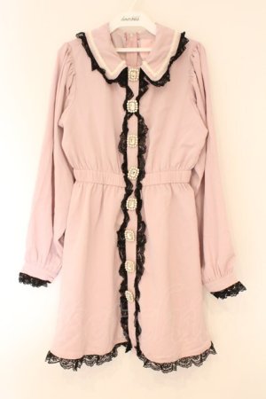 画像: Swankiss / HS lolita bijou O/P　ワンピース F ピンク O-26-03-24-072-CA-OP-OW-OS