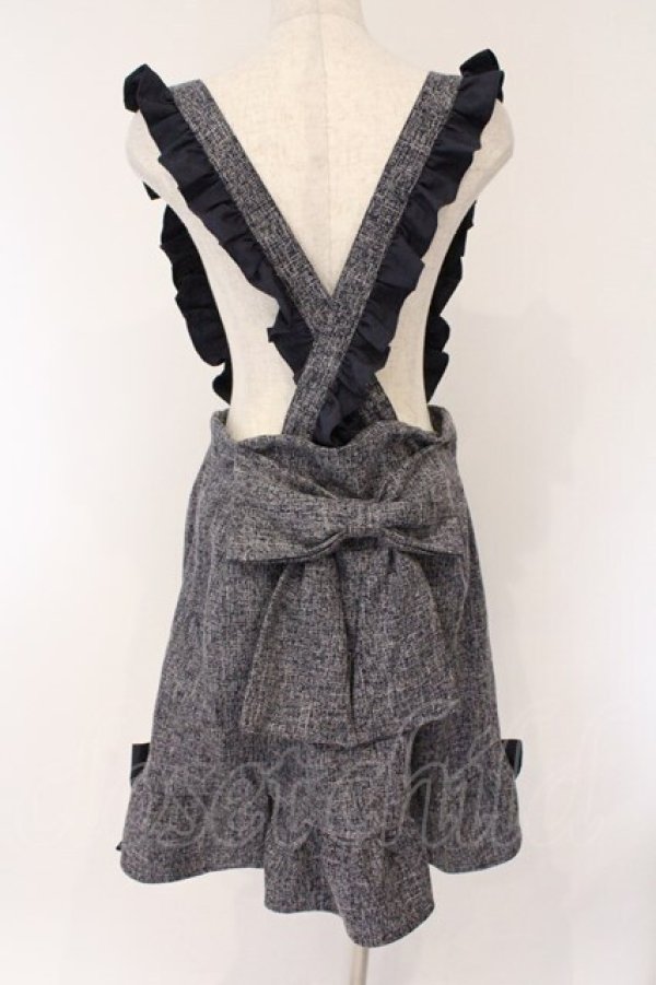 画像3: DearMyLove / ビジューボタンフレアスカート LL ダークネイビー O-26-03-24-079-EL-SK-OW-OS (3)