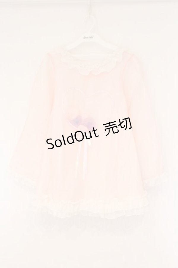 画像1: Swankiss / HB cable flower O/P　ワンピース  ピンク O-26-03-24-083-CA-OP-OW-OS (1)