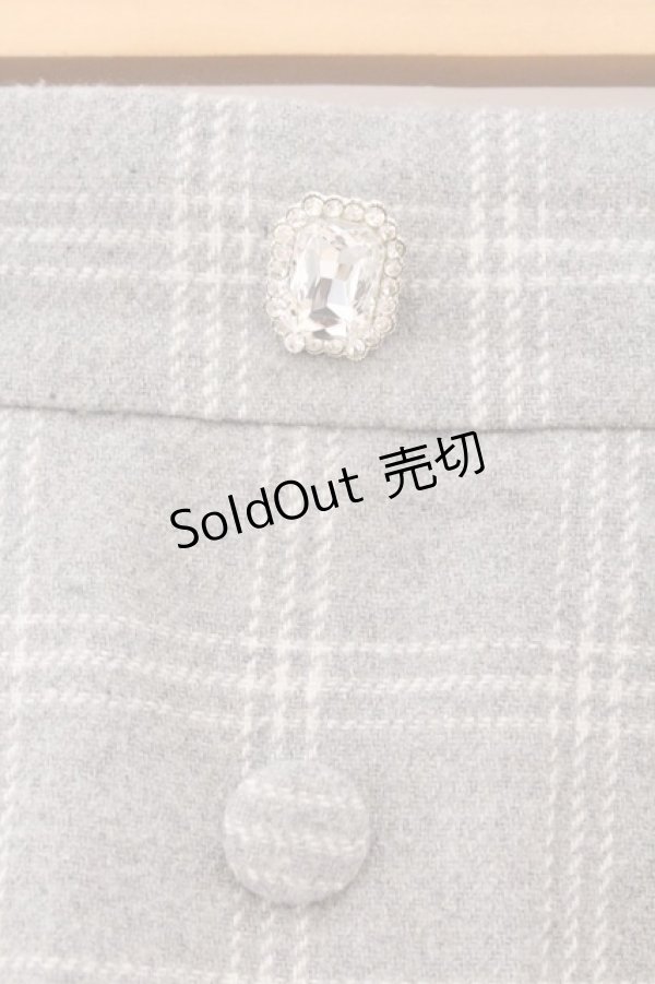 画像2: DearMyLove / 裾リボンスカート 3L グレー O-26-03-24-087-EL-SK-OW-OS (2)