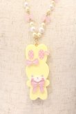画像1: Angelic Pretty / Fancyリリカルバニーネックレス  イエロー O-26-03-24-011-AP-AC-IG-OS (1)