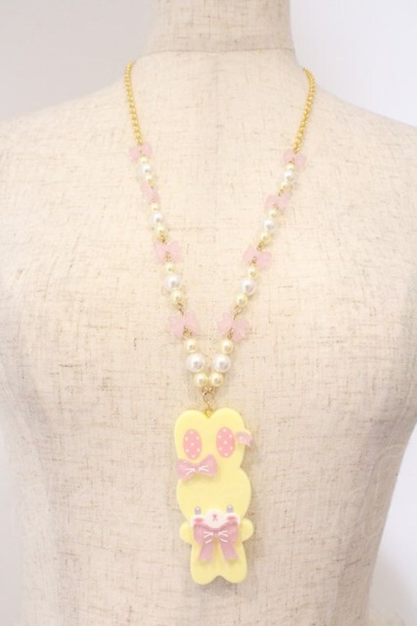 画像3: Angelic Pretty / Fancyリリカルバニーネックレス  イエロー O-26-03-24-011-AP-AC-IG-OS (3)