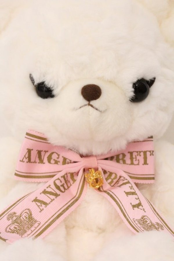 画像2: Angelic Pretty / Travelくまちゃんぬいぐるみポーチ  シロ×ピンク O-26-03-24-013-AP-BG-IG-OS (2)