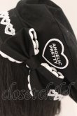 画像4: Angelic Pretty / Heartワッペンベレー  クロ O-26-03-24-020-AP-AC-IG-OS (4)