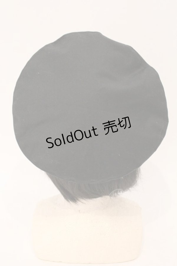 画像5: Angelic Pretty / Heartワッペンベレー  クロ O-26-03-24-020-AP-AC-IG-OS (5)