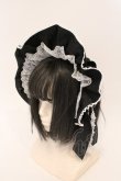 画像1: Angelic Pretty / Elegant Roseブリム付カチューシャ  クロ×シロ O-26-03-24-021-AP-AC-IG-OS (1)