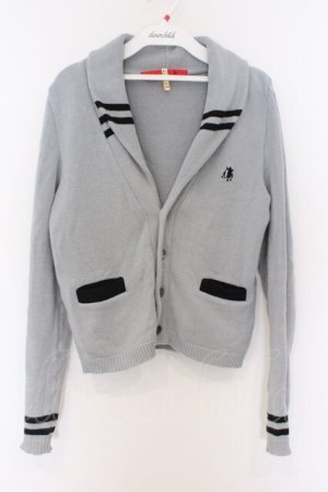 画像: ネバアランド / フライト・カーディガン  グレー O-26-03-25-040-LO-TO-IG-OS