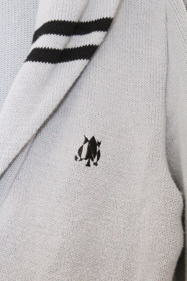 画像2: ネバアランド / フライト・カーディガン  グレー O-26-03-25-040-LO-TO-IG-OS (2)