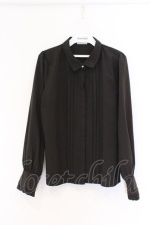 画像: axes femme / ヒヨクタックブラウス M クロ O-26-03-25-013-AX-BL-YM-OS