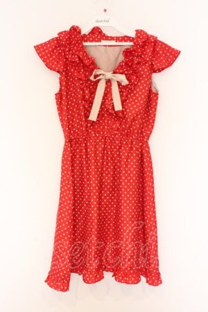 画像: MILK / Holy nightドレス  アカ ドット O-26-03-25-029-ML-OP-IG-OS