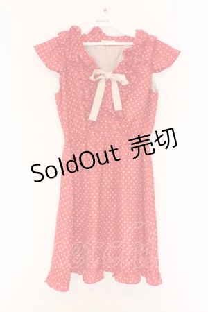 画像: MILK / Holy nightドレス  アカ ドット O-26-03-25-029-ML-OP-IG-OS