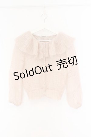 画像: MILK / フラッフィーカーデ  ピンク O-26-03-25-030-ML-TO-IG-OS