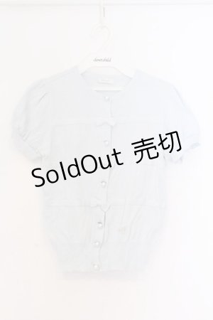 画像: MILK / トリプルリボンカーデ  サックス O-26-03-25-031-ML-TO-IG-OS