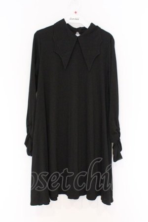 画像: SEX POT ReVeNGe /ACK BAD COLLAR CROSS カットワンピース M ブラック O-26-03-27-004-SP-OP-OW-OS