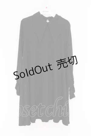 画像: SEX POT ReVeNGe /ACK BAD COLLAR CROSS カットワンピース M ブラック O-26-03-27-004-SP-OP-OW-OS