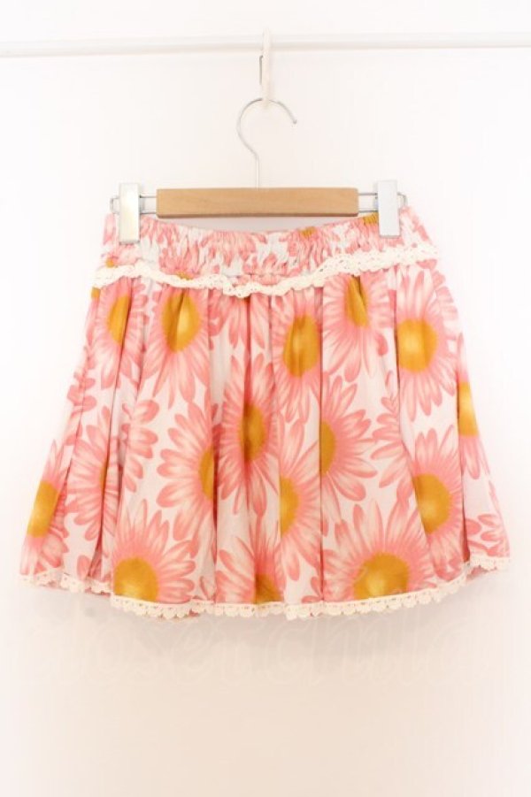 画像3: LIZ LISA / 花柄ミニスカート 0 シロｘピンク O-26-03-27-040-LO-SK-YM-OS (3)