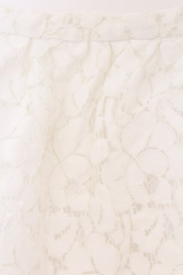 画像2: LIZ LISA / バックスリット総レースオフショルトップス M シロ O-26-03-27-043-LO-TO-YM-OS (2)