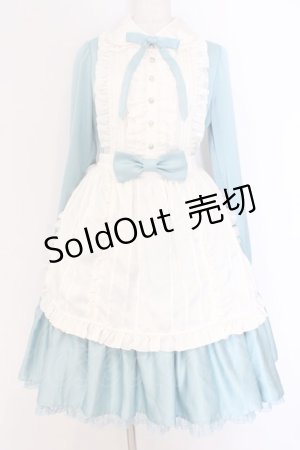 画像: Angelic Pretty / Silky Ladyワンピース  ミント×シロ O-26-03-27-062-AP-OP-IG-OS