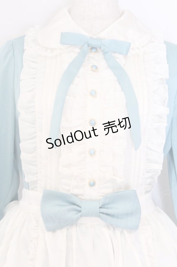 画像2: Angelic Pretty / Silky Ladyワンピース  ミント×シロ O-26-03-27-062-AP-OP-IG-OS (2)