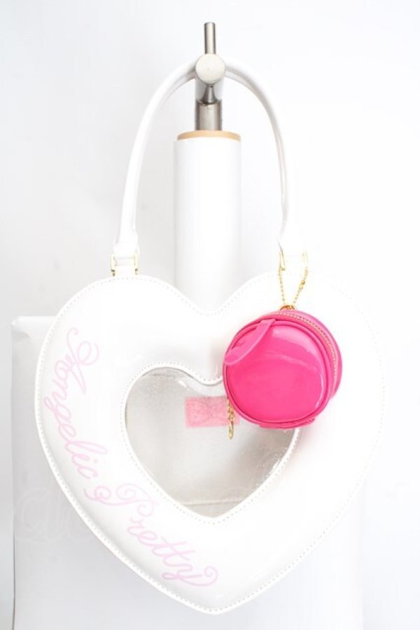 画像1: Angelic Pretty / Decoration Heartトートバッグ  シロ×ピンク O-26-03-27-1001-AP-BG-IG-OS (1)