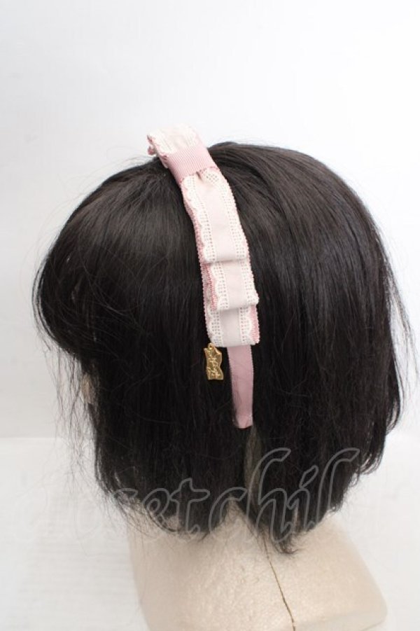 画像2: Emily Temple cute / レースリボンカチューシャ  ピンク O-26-03-27-1028-ET-AC-OW-OS (2)