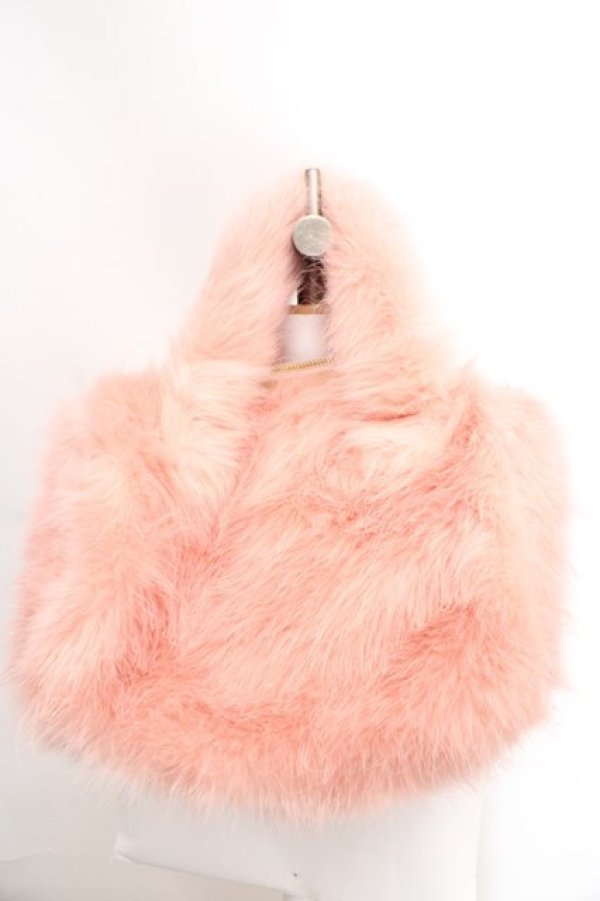 画像3: MILK / Fluffyボストンバツグ  ピンク O-26-03-27-1004-ML-BG-IG-OS (3)