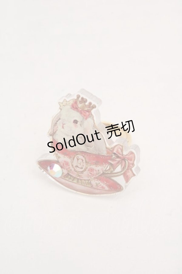 画像1: Enchantlic Enchantilly / Dolled up Ring  ティーカップバニー（薔薇） O-26-03-27-1046-LO-AC-OW-OS (1)
