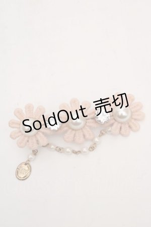 画像: metamorphose / flowerクリップ  ピンク O-26-03-27-1048-ME-AC-OW-OS