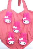 画像2: merry jenny / My Melody heart tote bag  アカ O-26-03-27-1005-LO-BG-IG-OS (2)