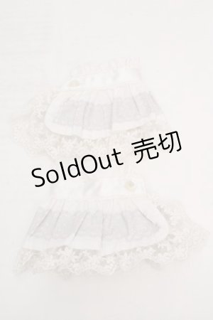 画像: PUTUMAYO / レースプリントフリルカフス  ホワイト O-26-03-27-1054-PT-ZA-OW-OS
