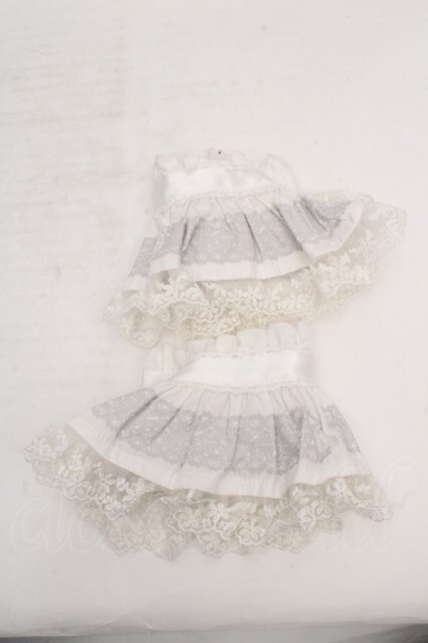 画像2: PUTUMAYO / レースプリントフリルカフス  ホワイト O-26-03-27-1054-PT-ZA-OW-OS (2)