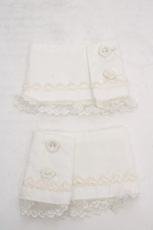 画像: metamorphose / ハートレースカフス  シロ O-26-03-27-1056-ME-ZA-OW-OS