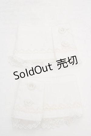画像: metamorphose / ハートレースカフス  シロ O-26-03-27-1056-ME-ZA-OW-OS