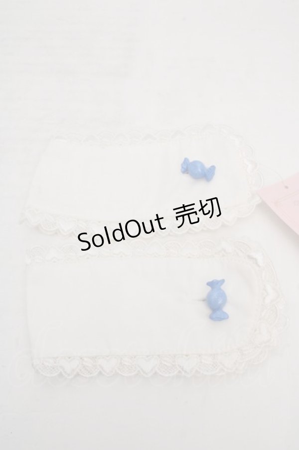 画像1: metamorphose / candyカフス  シロ×サックス O-26-03-27-1058-ME-ZA-OW-OS (1)