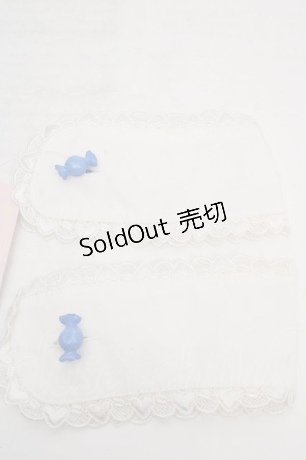 画像3: metamorphose / candyカフス  シロ×サックス O-26-03-27-1058-ME-ZA-OW-OS (3)