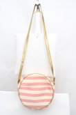 画像4: MILK / CANDY BOXショルダーバッグ  ピンク×オフ×ゴールド O-26-03-27-1006-ML-BG-IG-OS (4)