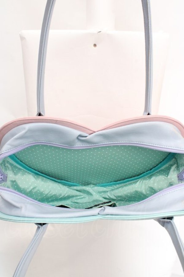 画像2: MILK / Dreamyハートバック  ピンク×サックス×ミント×ラベンダー O-26-03-27-1008-ML-BG-IG-OS (2)