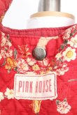 画像2: PINK HOUSE / 天使リース柄キルティングバッグ  アカ O-26-03-27-1012-LO-BG-OW-OS (2)