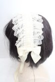 画像2: metamorphose / Tea Time レースヘッドドレス  生成り O-26-03-27-1021-ME-AC-IG-OS (2)