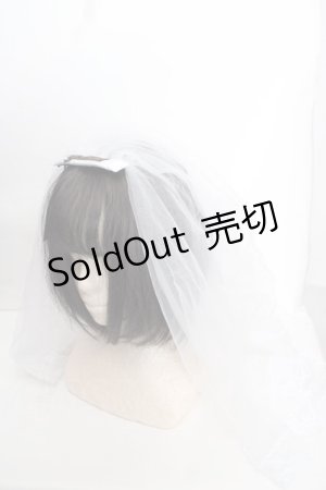 画像: Estrellas / ロングヴェールマルチクリップ  ホワイト O-26-03-27-1022-EL-AC-IG-OS