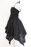 画像3: BPN / ハート刺繍シャーリングワンピース M ブラック O-26-03-27-063-GO-OP-OW-OS (3)