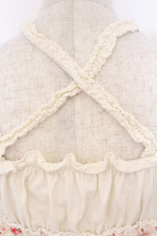 画像5: LIZ LISA / フラワーレースホルターミニワンピース F ピンクｘシロ O-26-03-27-065-LO-OP-YM-OS (5)