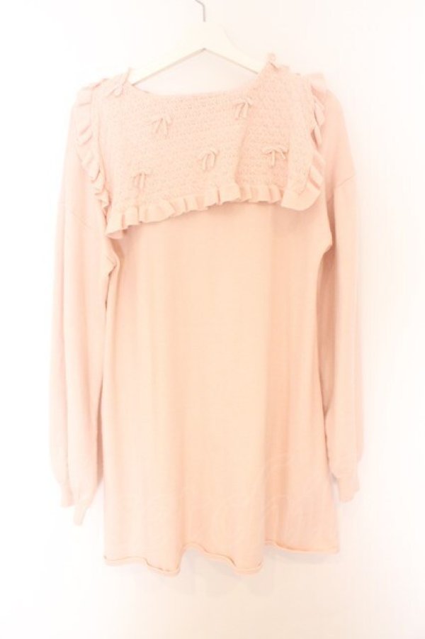 画像3: merry jenny / セーラーニットミニワンピース  ピンク O-26-03-27-017-LO-OP-IG-OS (3)