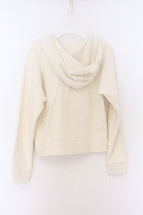 画像3: MILK / ロゴ刺繍パーカー  オフシロ O-26-03-27-018-ML-TO-IG-OS (3)