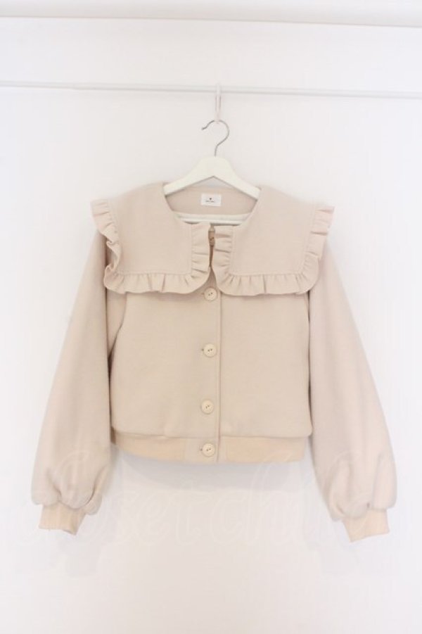 画像1: merry jenny / フリルセーラーブルゾン  オフシロ O-26-03-27-019-LO-CO-IG-OS (1)