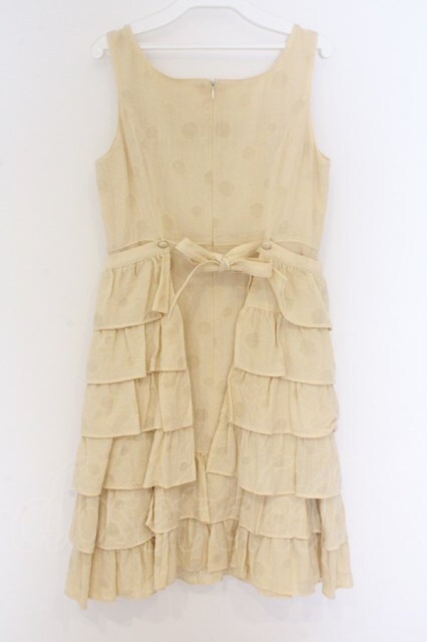 画像3: Emily Temple cute / ドットウールワンピース  生成り O-26-03-27-025-ET-OP-IG-OS (3)