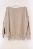 画像3: axes femme / バルーンスリーブニット M ベージュ O-26-03-29-040-AX-TO-YM-OS (3)