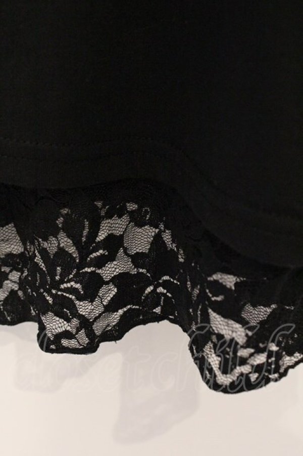 画像2: axes femme / レース重ねUVトッパーカーデ F クロ O-26-03-29-050-AX-TO-YM-OS (2)