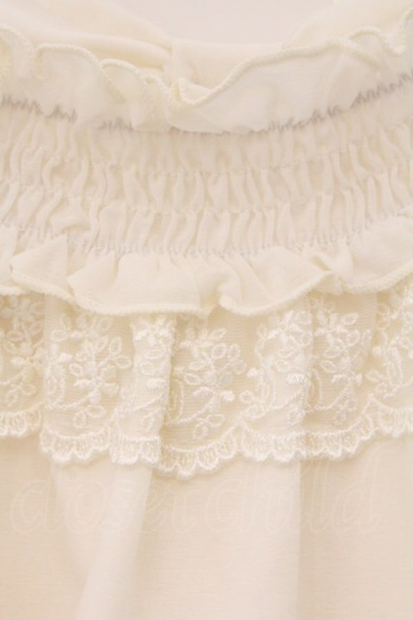 画像2: axes femme / バックシャンエスパンディプルオーバー M アイボリー O-26-03-29-058-AX-TO-YM-OS (2)