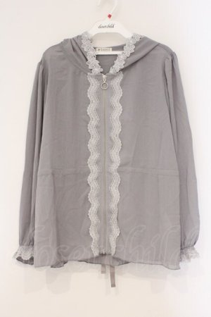 画像: axes femme / ミドルシアーブルゾン M グレー O-26-03-29-061-AX-TO-YM-OS